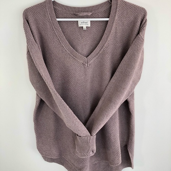 Aritzia Sweaters - Wilfred by Aritzia Silk Knit Pullover